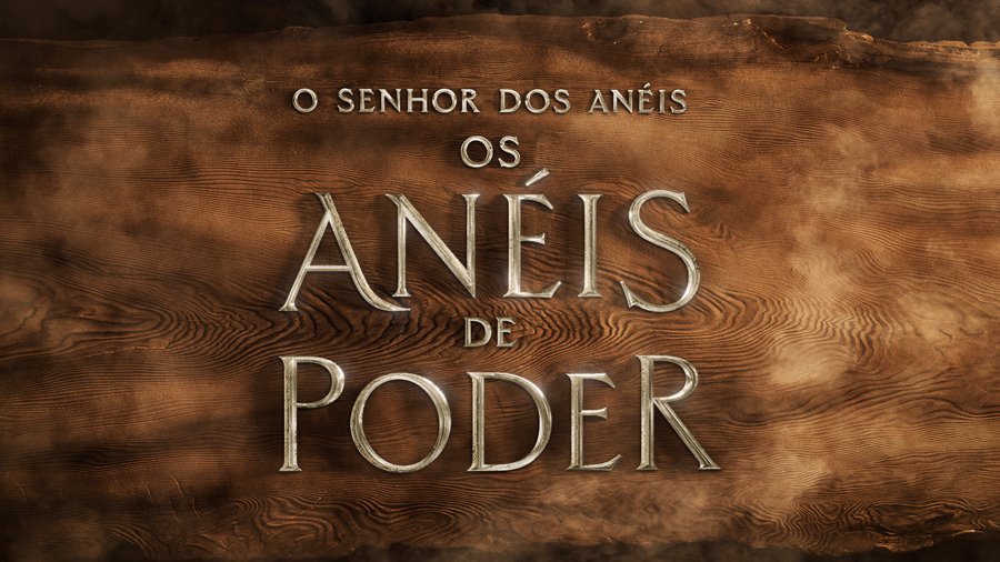 Logo oficial da série O Senhor dos Anéis: Os Anéis de Poder