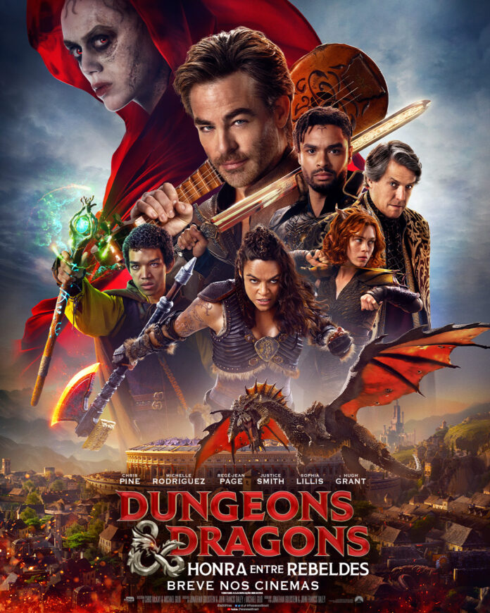 Painel de 'Dungeons & Dragons - Honra Entre Rebeldes' na CCXP apresentou cartaz inédito do filme